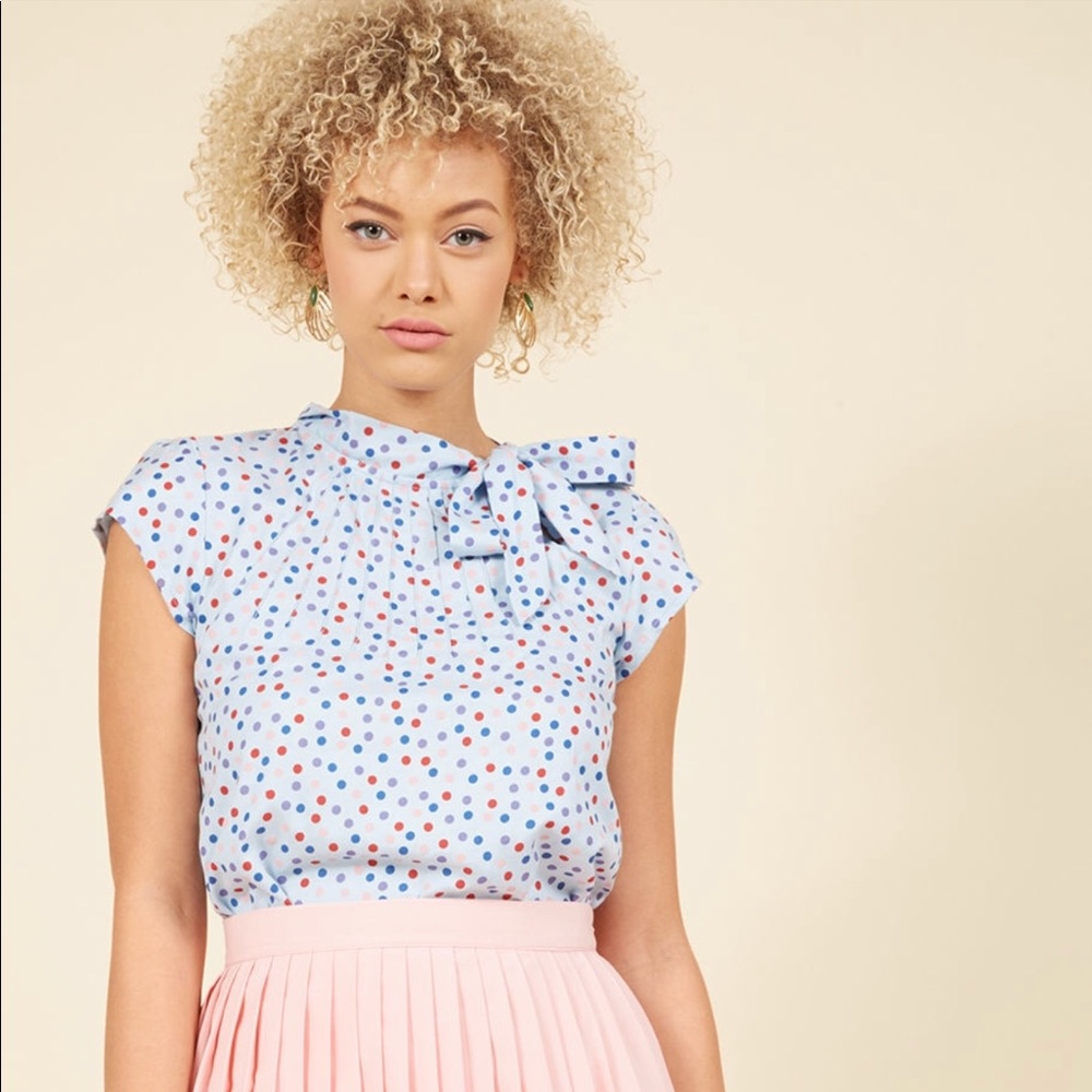 Polka Dot Blouse